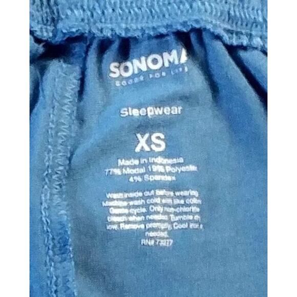 SO Goods for Life 2 Pc Pajama Set Button Top & Pants Women's XS NWT - Picture 8 of 10